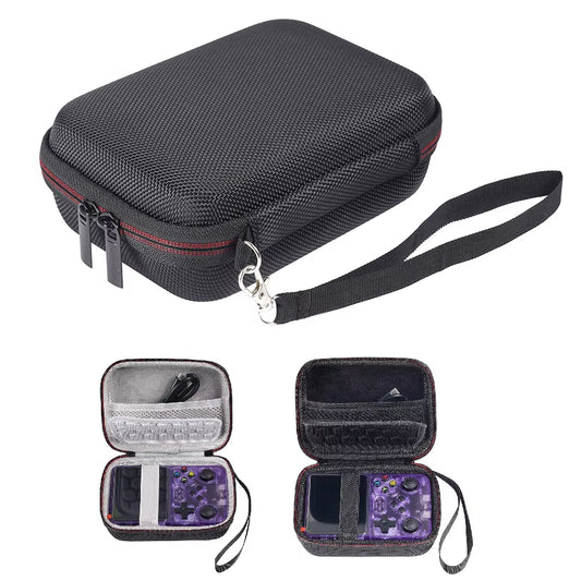EVA Hard Storage Bag for R36S/R35S Game Console Portable Protective Case Scratch-Resistant for RG35XX ​RG353V/VS Accessories